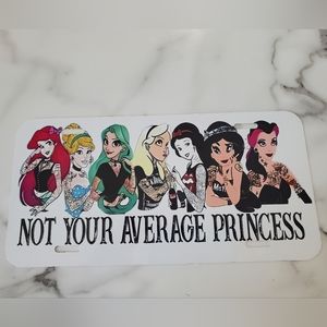 Not Your Average Princess License Plate